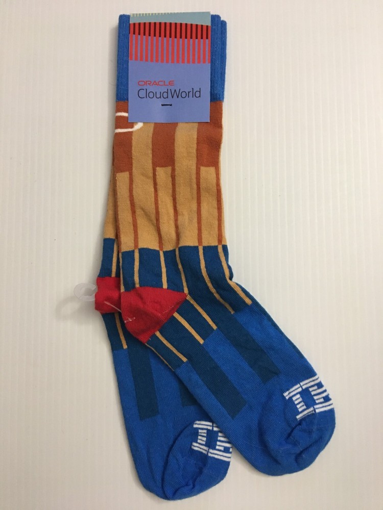 Oracle Cloud World IBM Socks CloudWorld