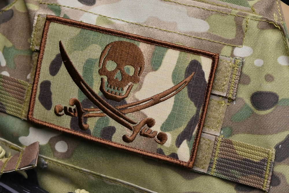 Multicam Calico Jack Patch Set DEVGRU SEAL CAG Green Beret Special Forces