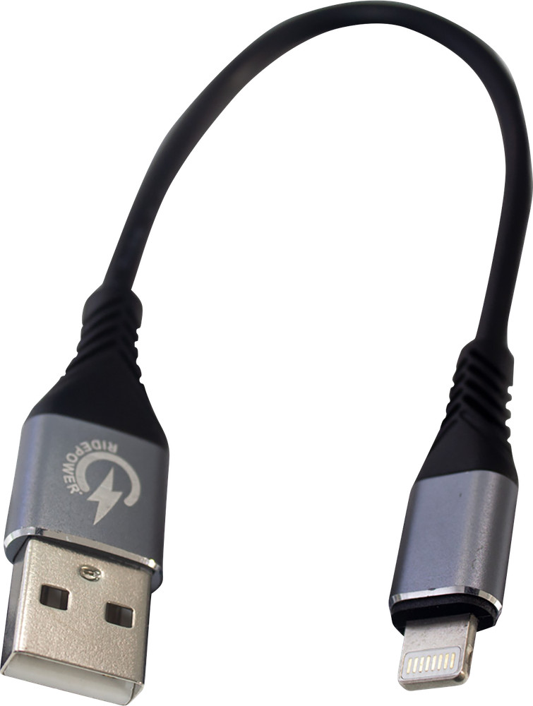 RIDE POWER Phone Charging Adapter Cable RPUSBLHT75 7.5"