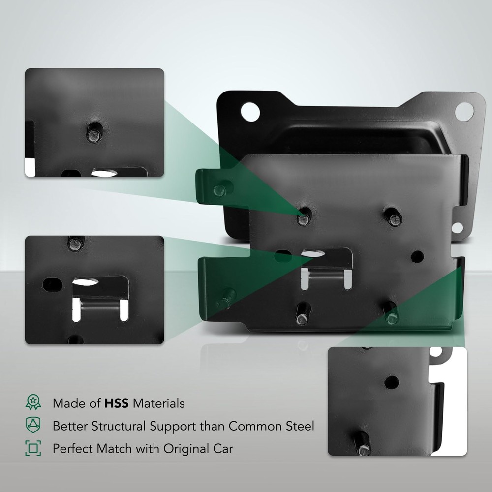 Front Right Passenger Side Bumper Bracket for Kicks 2018-2020 Steel
