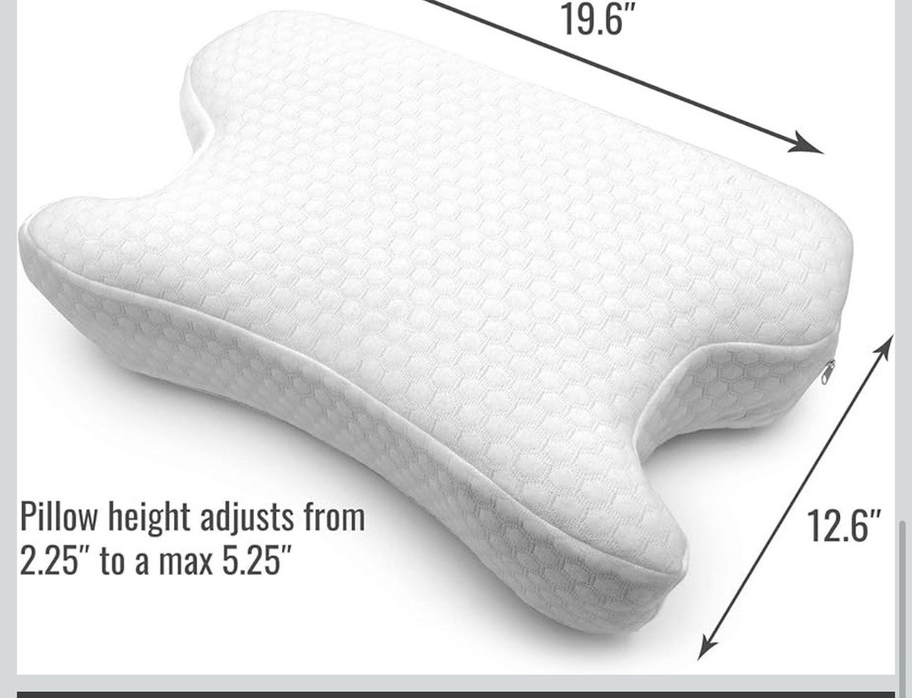DMI CPAP Memory Foam Sleep Aid Pillow
