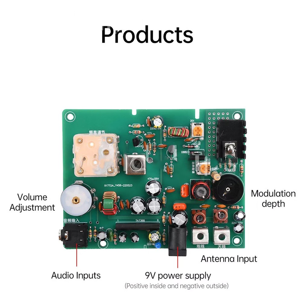 530-1600khz AM Radio Transmitter Experimental Micropower Medium Wave Module USuF