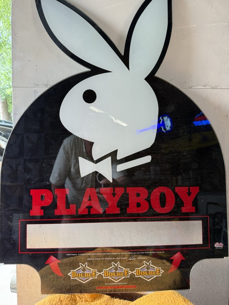 Bally S6000 Playboy Top Glass (NOS)