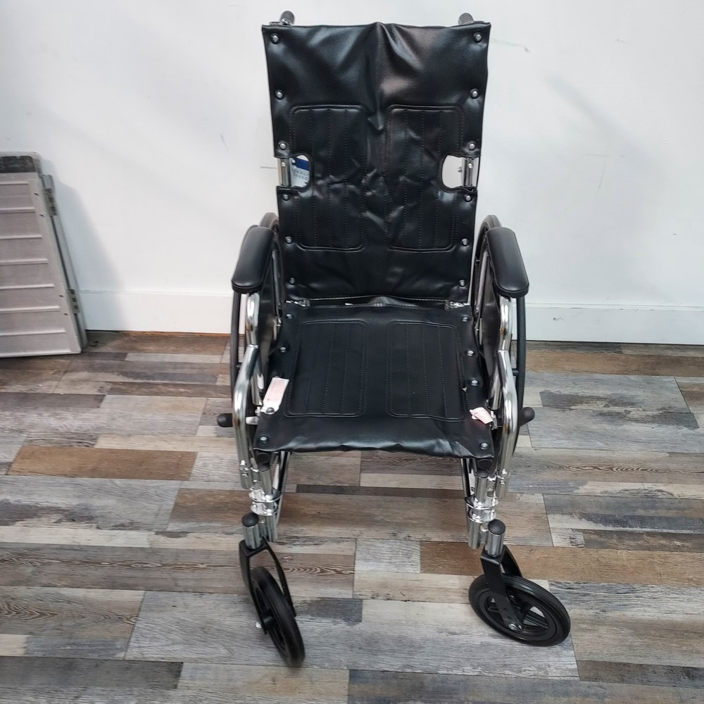 Medline MDS808350 Reclining Wheelchairs - Black