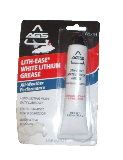 Ags 1.25 Lith-Ease White Lithium Grease- All weather Performance