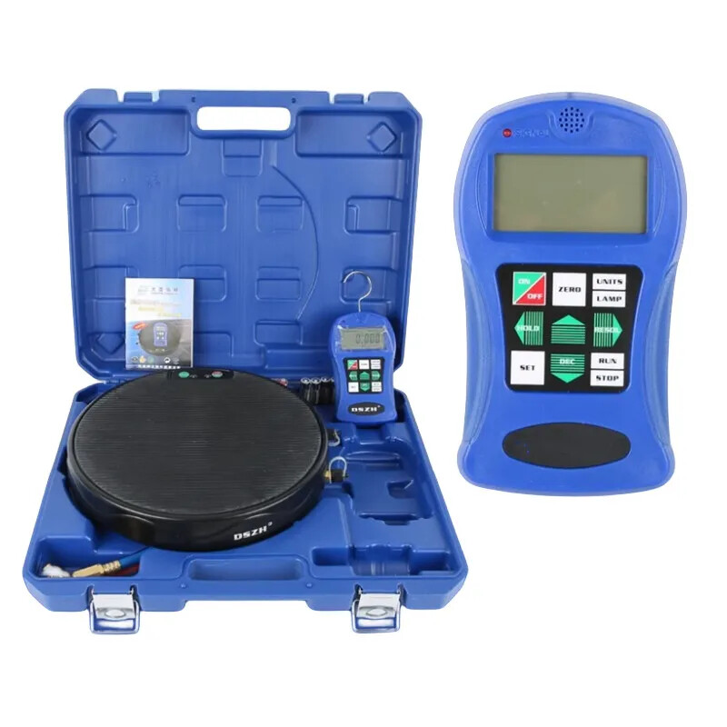 Refrigerant Electronic Weighing Automatic Programming Meter Weight Conditioning