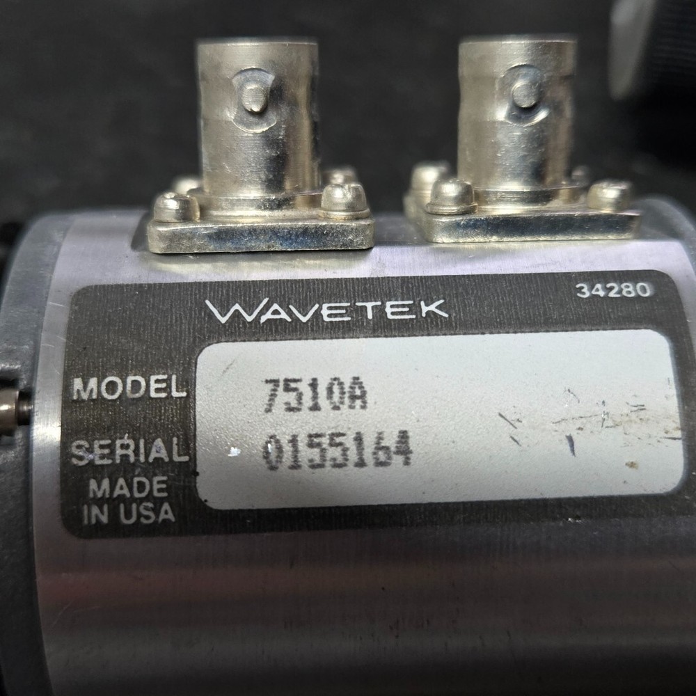WAVETEK Model 7510A - 75 Ohm Step Attenuator - 0-10 dB - 1 dB Per Step TESTED!!
