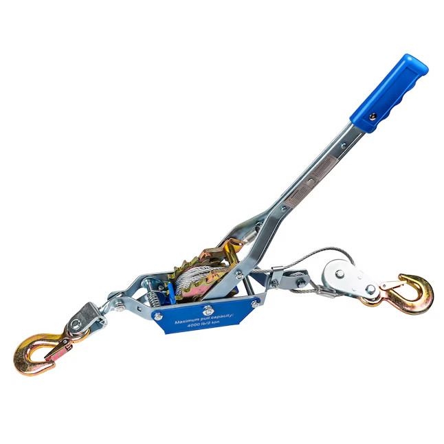 RELIABILT 4000-lb 6-ft Cable Puller Winch