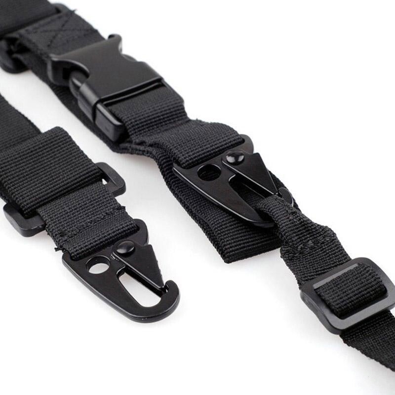 Tactical Three Point Rifle Gun Sling Strap System Airsoft 3 Points Gun Sling