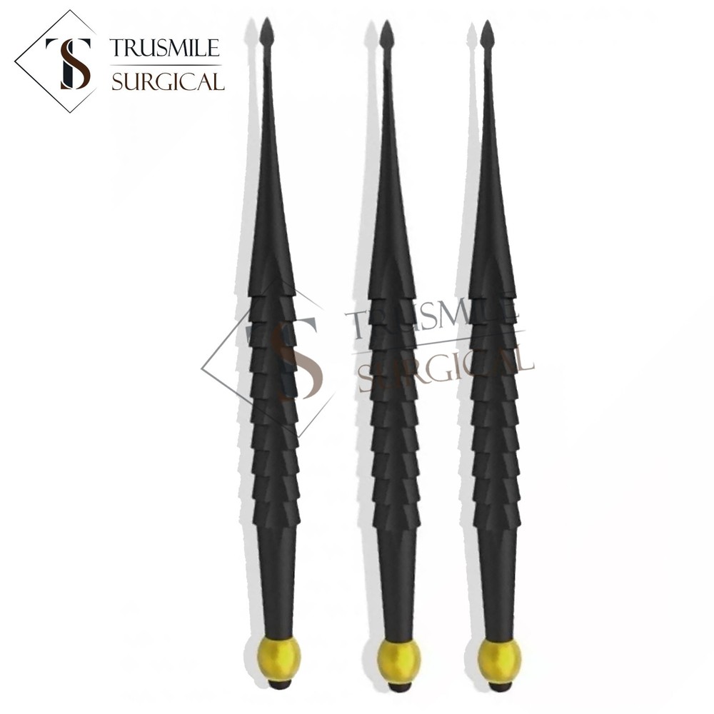 3 Pcs PDL Elevator Sharpened Straight Spade Proximator surgical Instruments