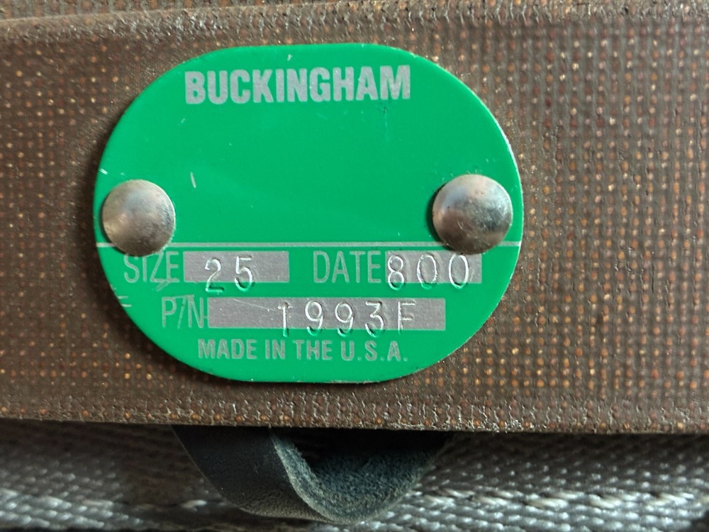 Buckingham linemans body belt