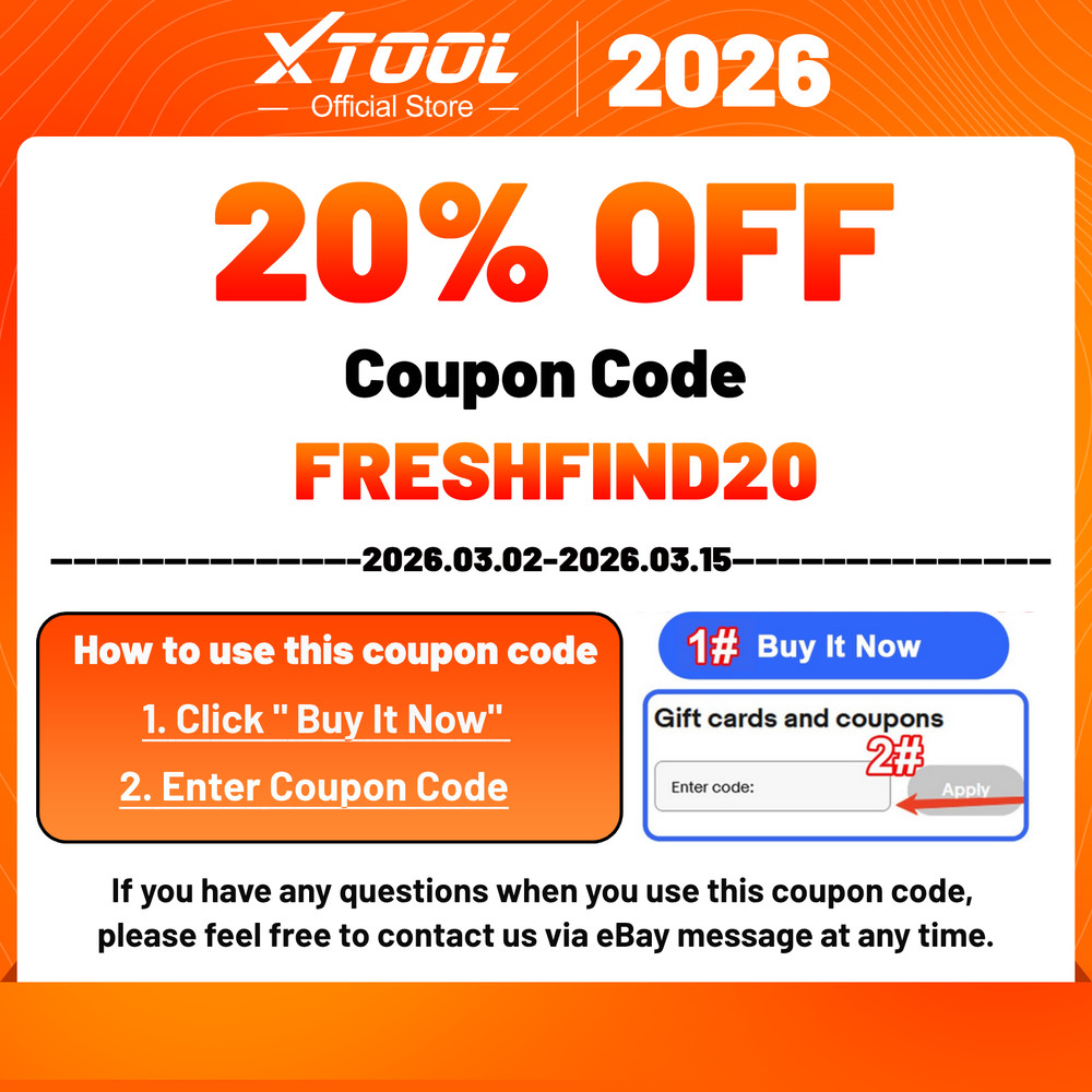 2026 XTOOL A30M KIT Bluetooth All System Car Diagnostic Tool OBD2 Code Scanner