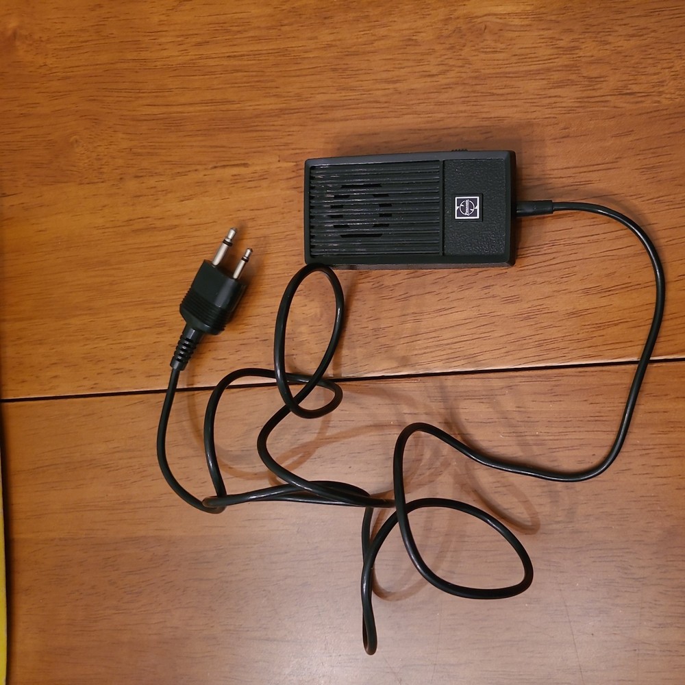Panasonic Dynamic Microphone WM-2202 Made In Japan Black Untested