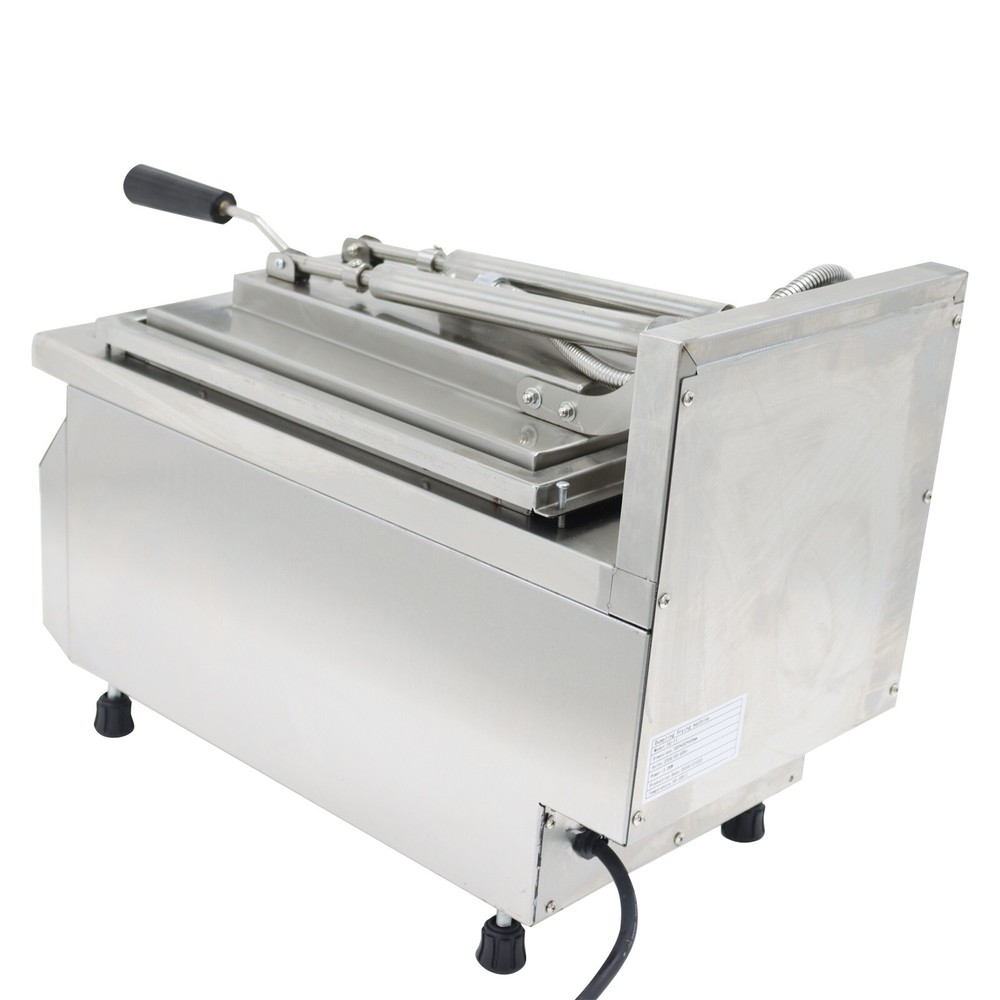 220V Stainless Automatic Dumpling Frying Machine Fried Steam Dumpling Maker