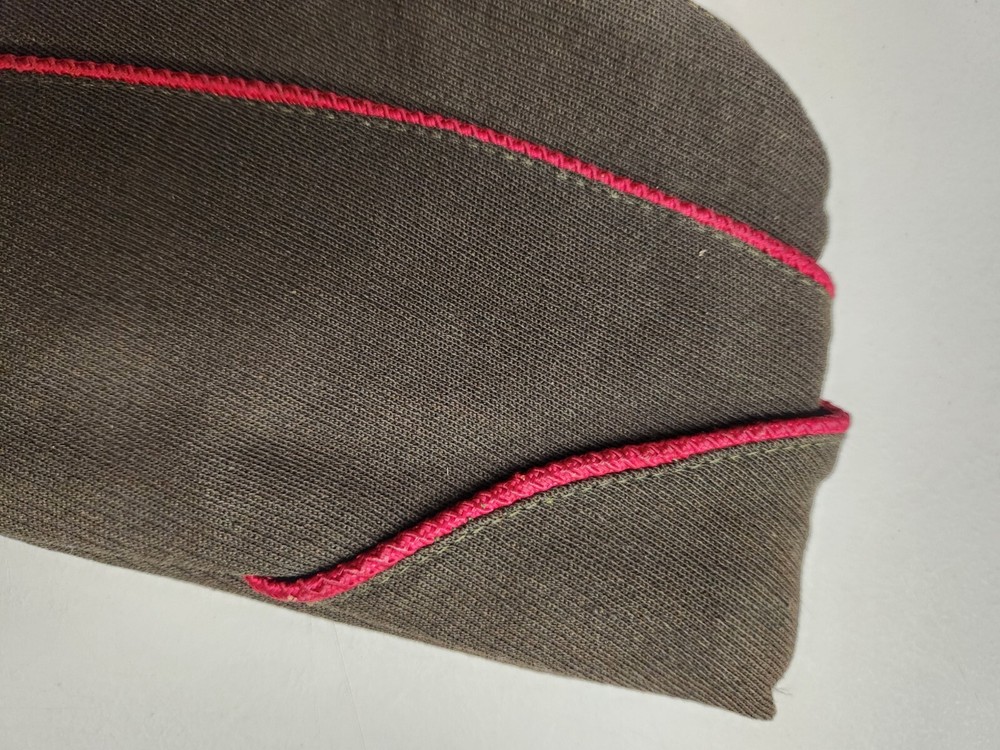 Vintage US EM ARTILLERY Piped Garrison - Overseas Cap #32