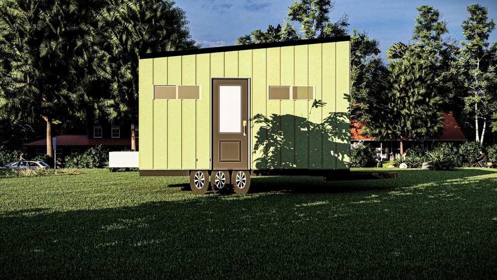 Comprehensive Design Plans for 8' x 19.5' Tiny Mobile Home - 156sqft