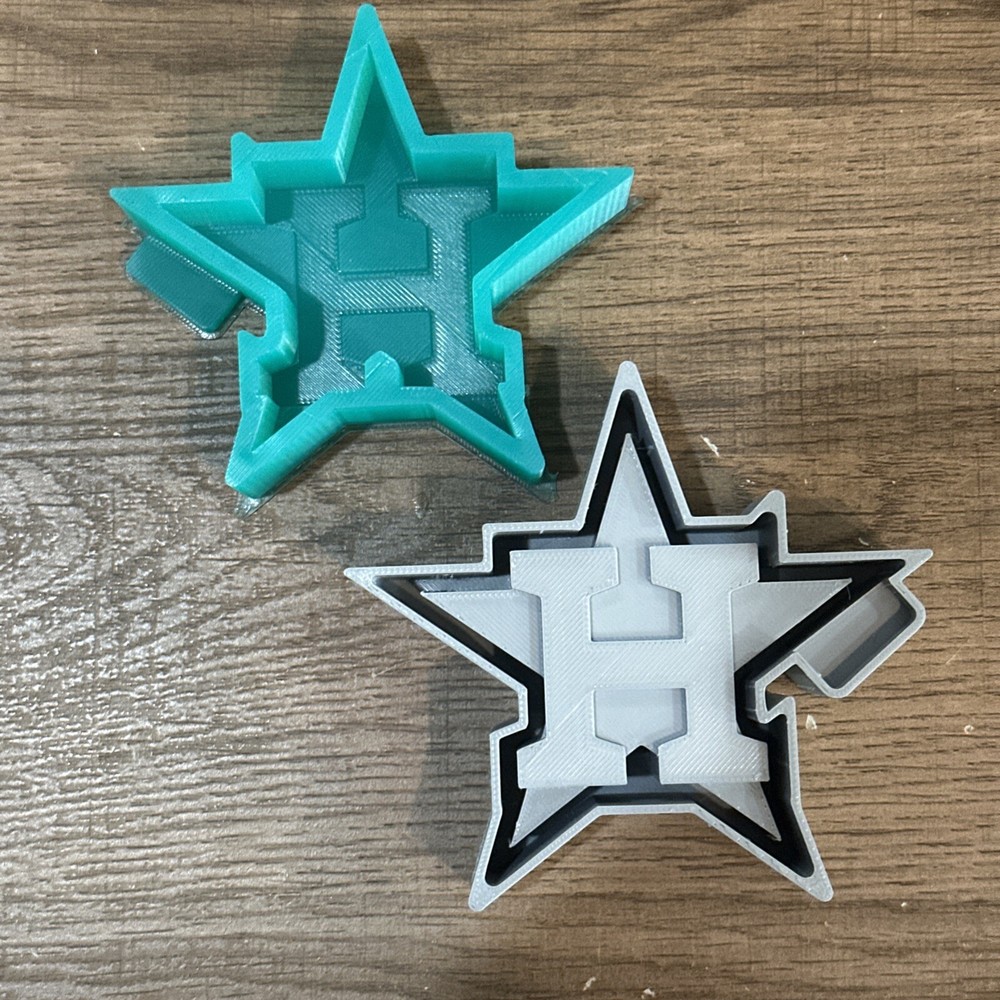 H Star Silicone Freshie Mold
