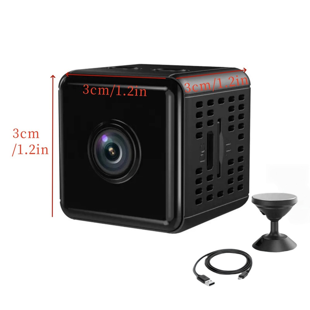 All-in-One Mini Camera Night Vision Motion Detection Remote View Home Security