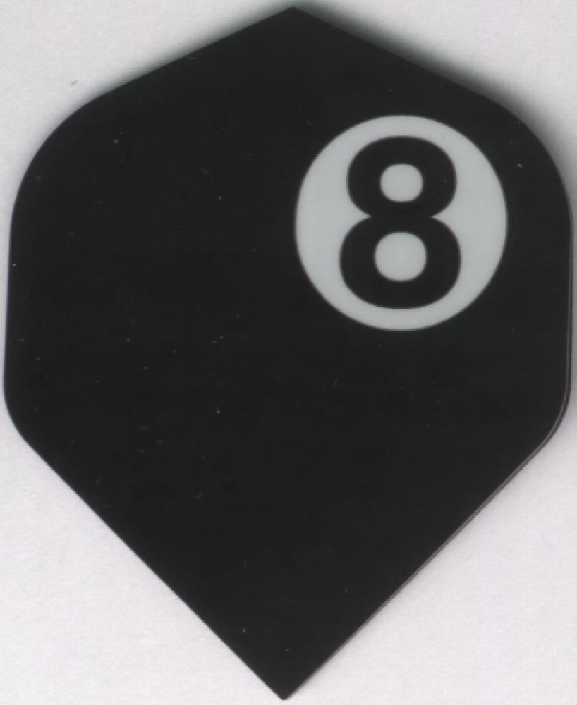 8 BALL Dart Flights: 3 per set