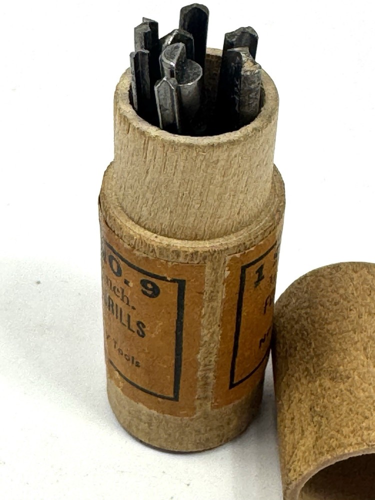 YANKEE Push Drill Points, North Bros. No 9, 8 Bits