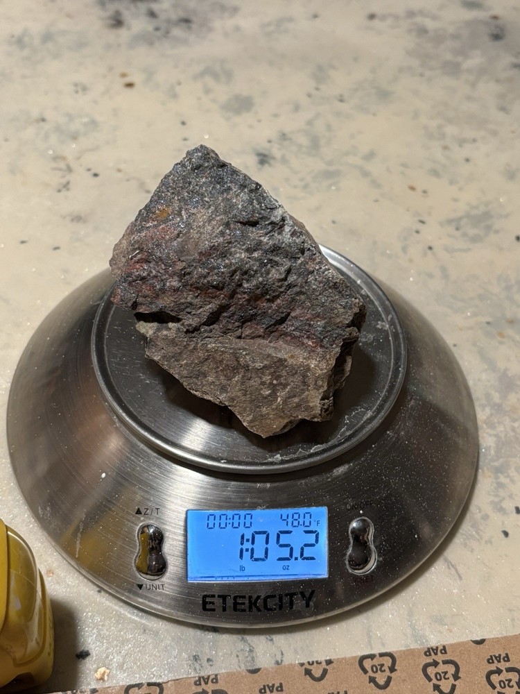 rich silver gold ore sample