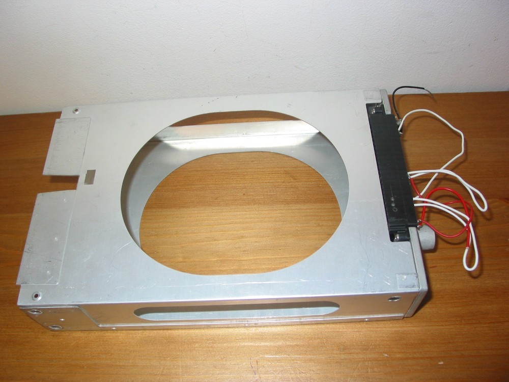 BENDIX KING KX125 TRAY COMPLETE WITH BACKPLATE 2 WIRING & 2 ANTENNA CONNECTORS