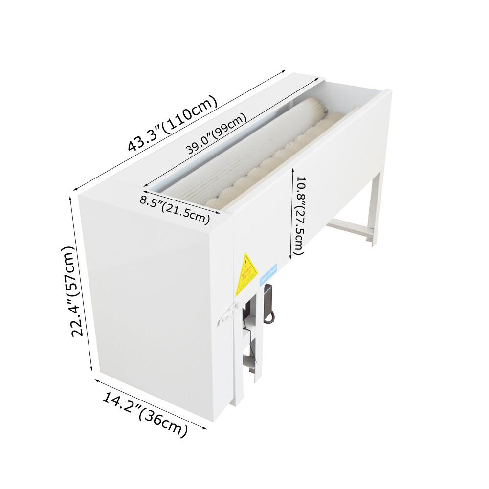 110V 750W Egg Surface Cleaning Semi-Automatic Egg Washer Egg Washing Machine