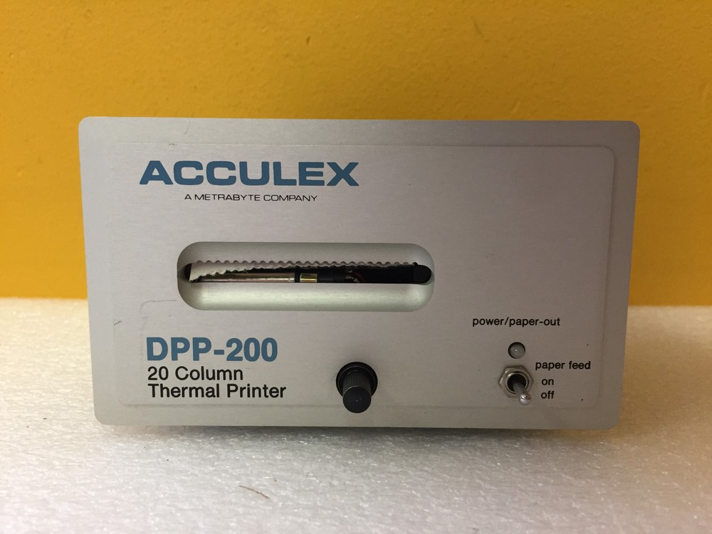 Acculex DPP-200 (SP-200G) 20 Column Thermal Printer. Tested!
