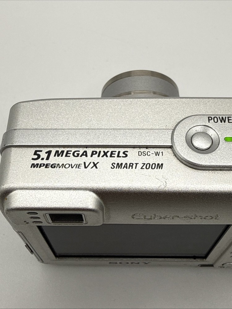 Sony Cyber-shot DSC-W1, CCD, Compact camera + 128MB MS *Please Read*