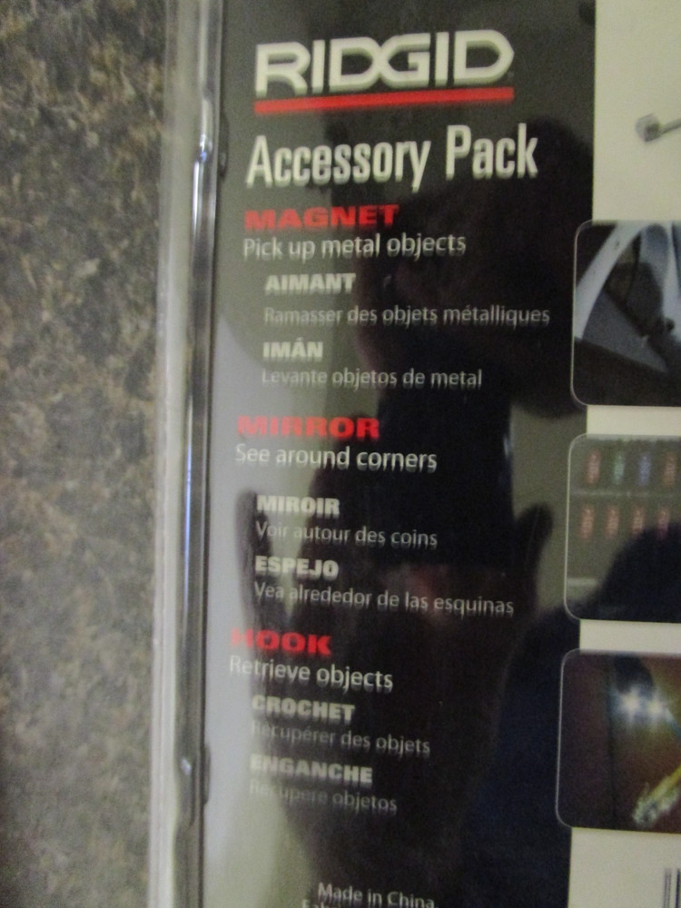 Ridgid 26668 SeeSnake Accessory Kit Pack - Magnet, Mirror & Hook