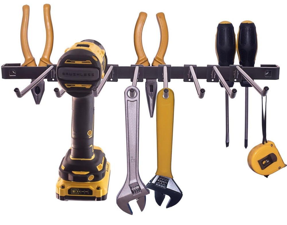 Power Tool Holder Drill Holder, Distance between Hooks Adjustable, Drill Tool...