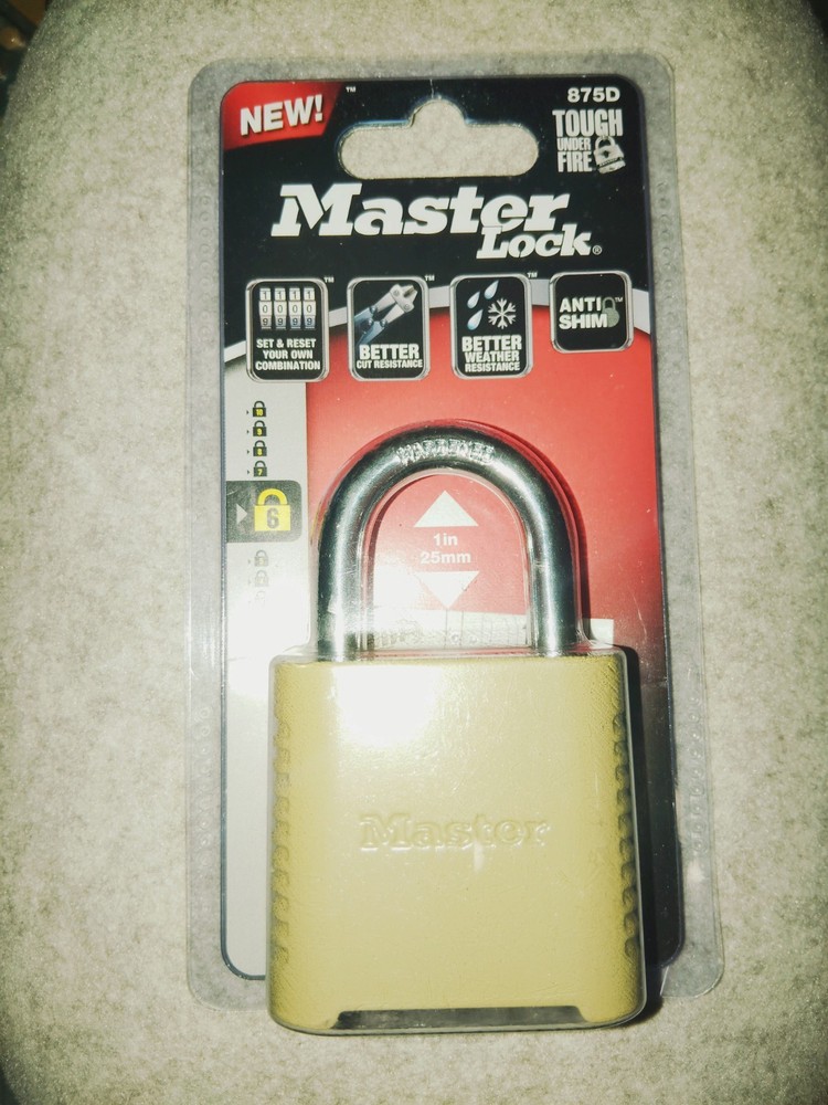 Master Lock 875D