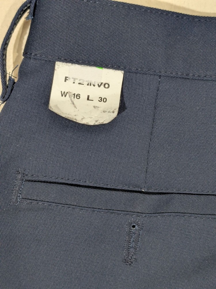 Red Kap Womens Navy Work Pants 16 NWT
