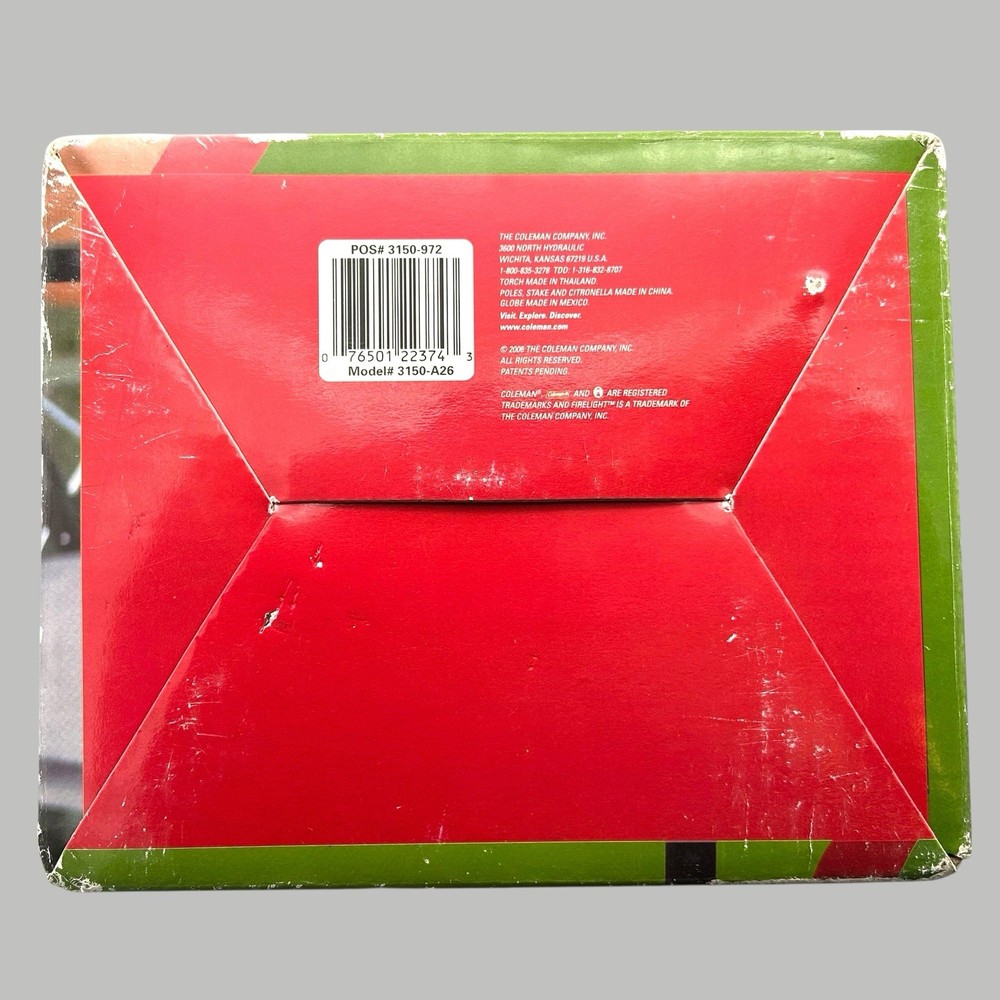 New COLEMAN FireLight Torch Propane Authentic Flame New Ships Quickly