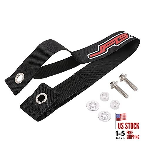 Universal Motorcycle Rescue Pull Belt Rear Shock Absorber Tie Down Straps for