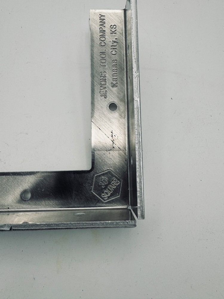 Jevons 3D Square Aluminum 6" per side 4 Pack