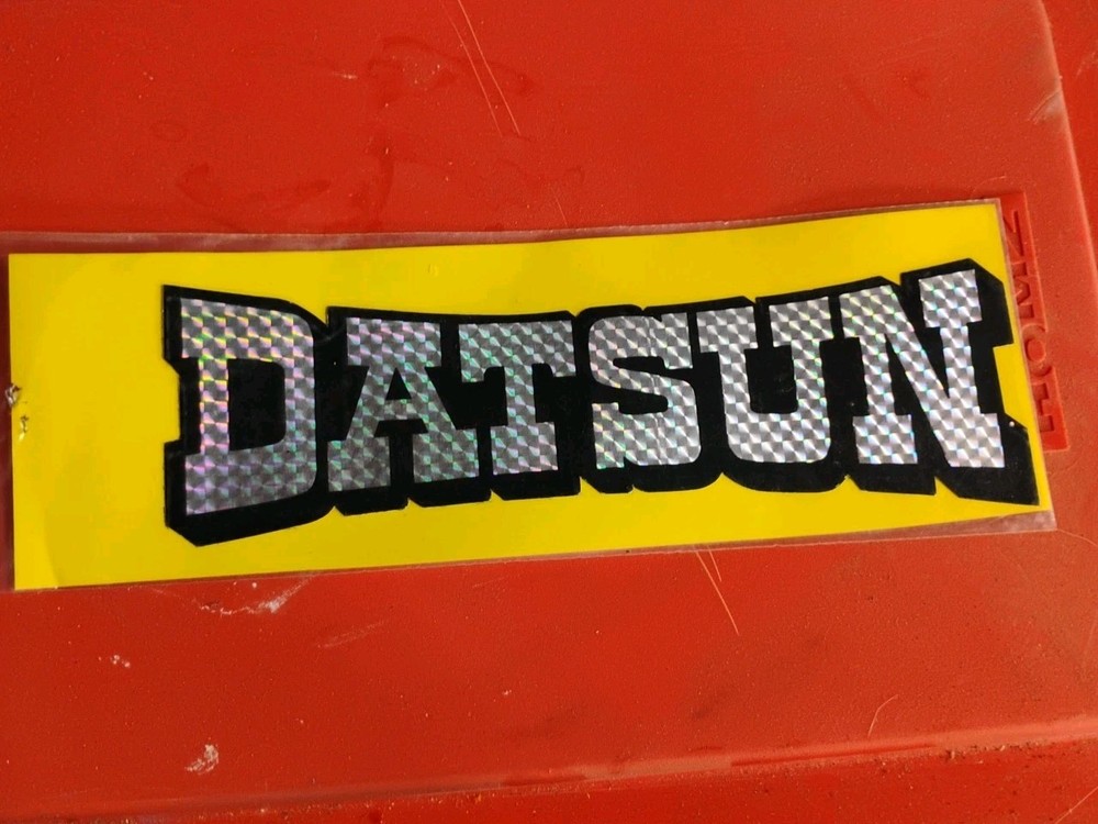 Datsun Vintage 80s Prismatic decal