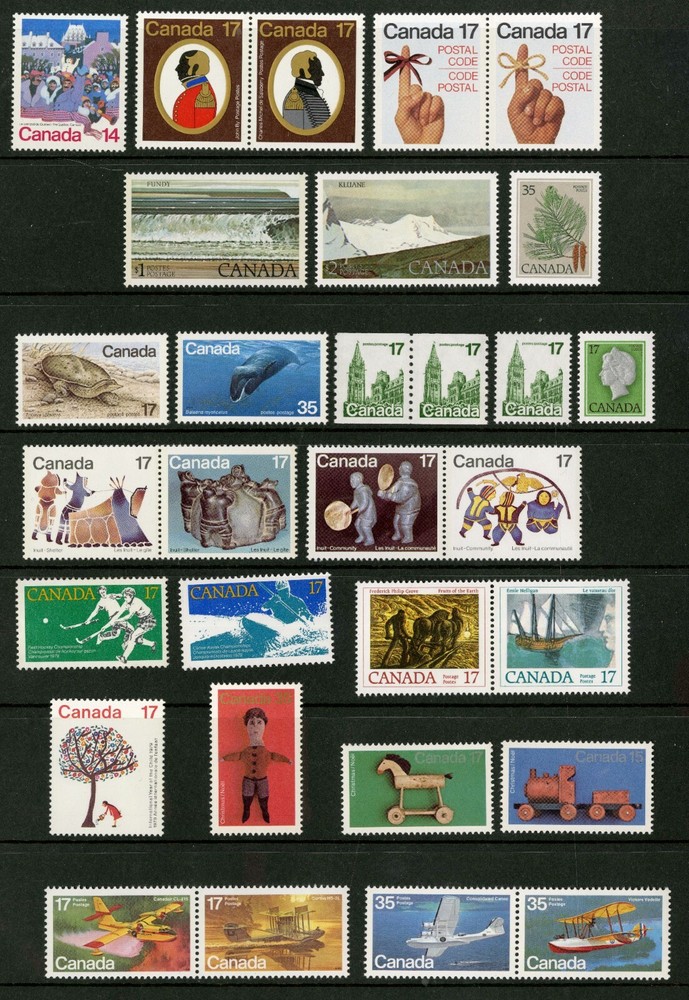 Canada   1979   Unitrade # 780-846a   Complete Mint Never Hinged Year Set