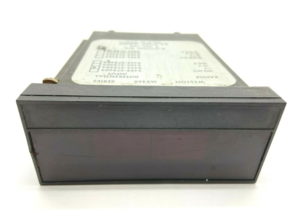 Weston 2465-278604 M2460 Digital Panel Meter 1V Range