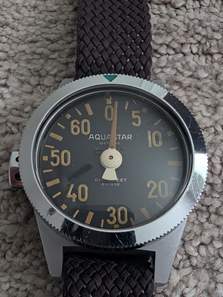 Aquastar Vintage Depth Guage