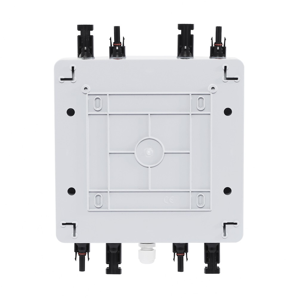 2 Strings Solar Combiner Box For Solar Panel Disconnect Switch Circuit Breaker