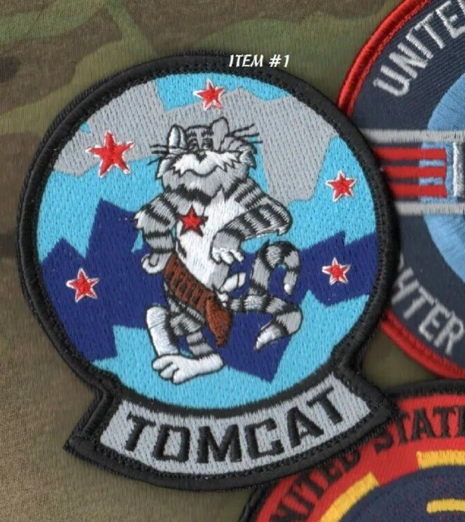 GENERIC TOP GUN FIGHTER WEAPONS SCHOOL RED AGGRESSOR vêlkrö ORIGINAL PATCH: A-4