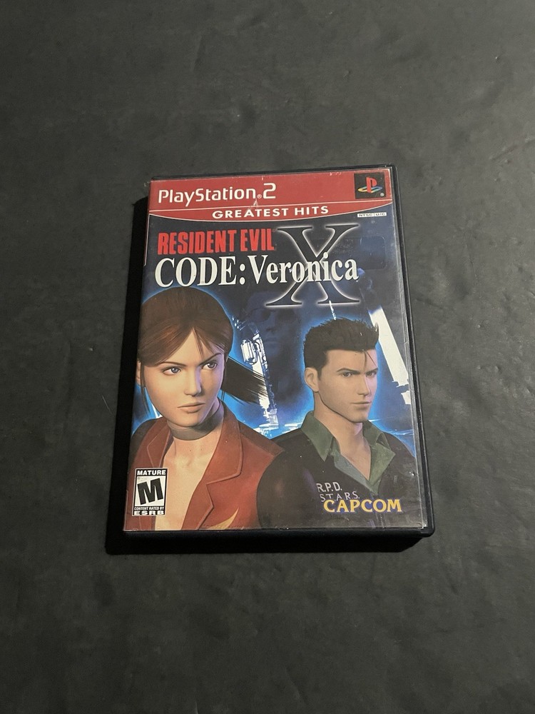 resident evil code veronica ps2 Case only