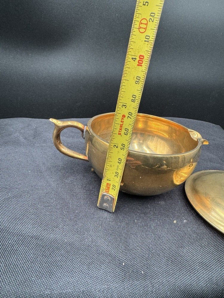 Brass Creamer Bowl