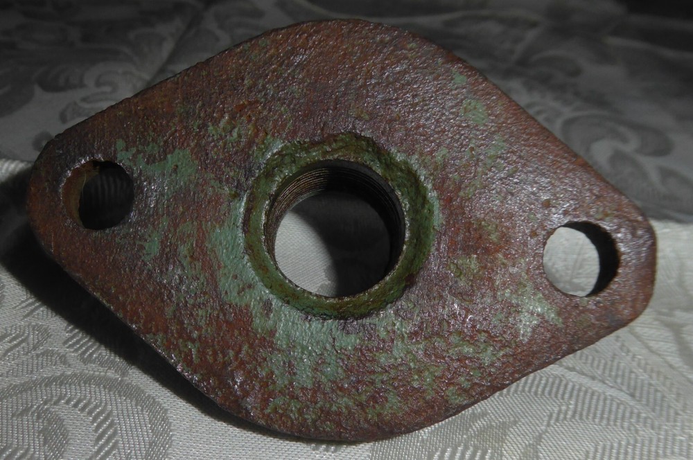 Vintage Cast Iron Flange