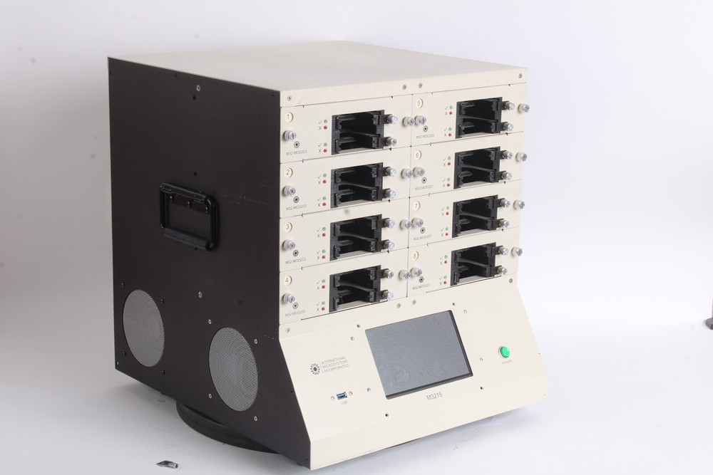 International Microsystems M3215 SATA & SAS High Speed Duplicator With Modules