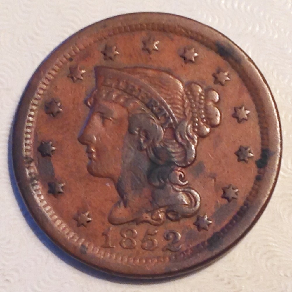 ~ 1852 US Large Cent