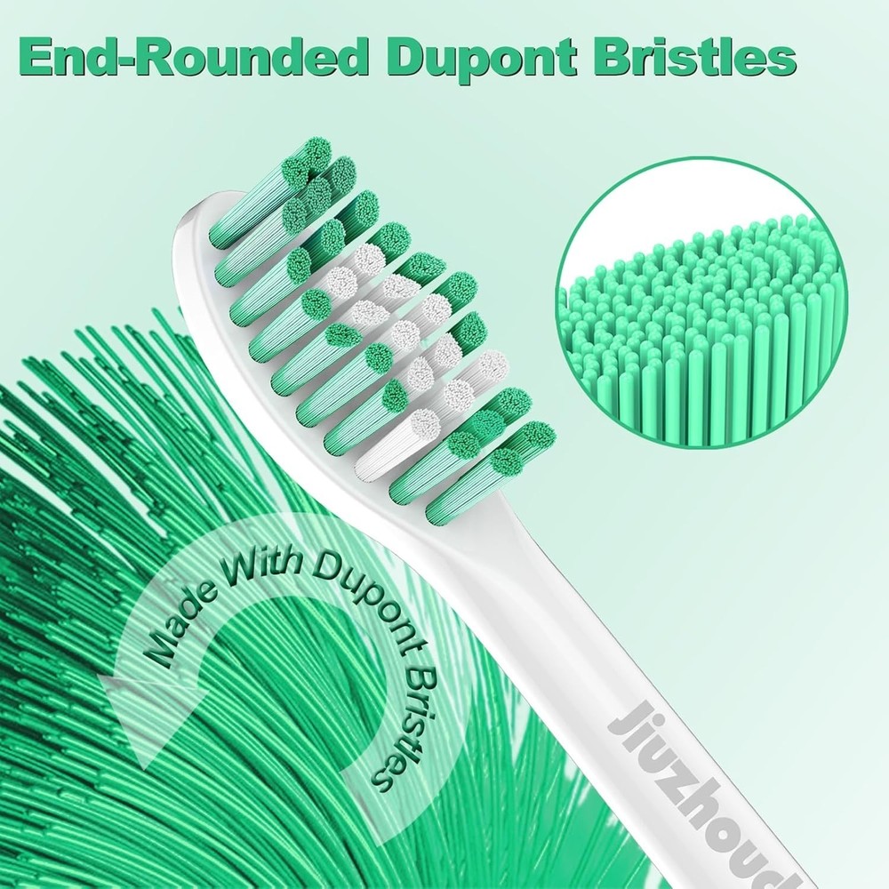 6 Pack Philips Sonicare E-Series Replacement Heads - Advanced Bristle Comfort