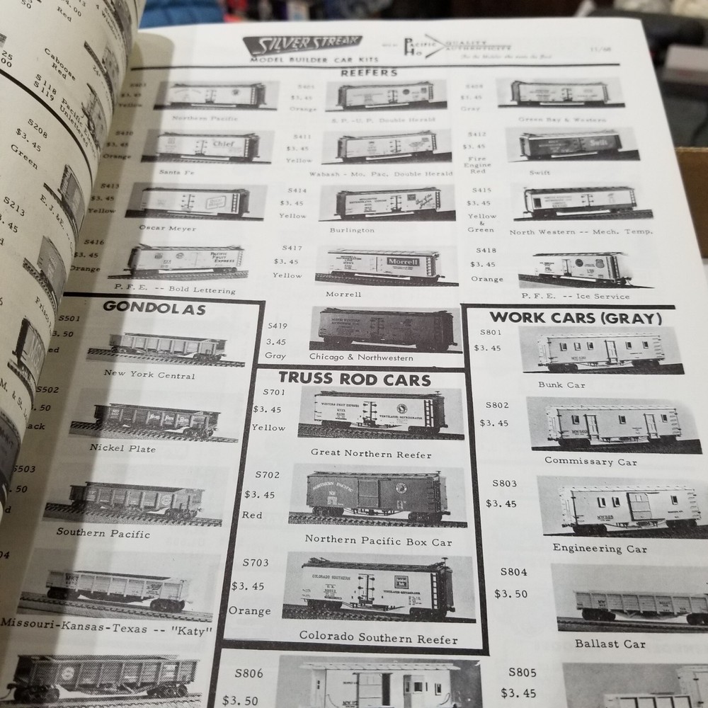 1971 Walthers HO Train Scale Catalog Reference Book