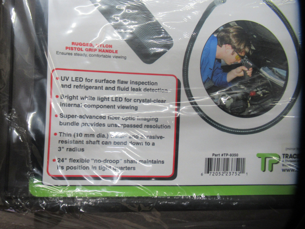 TRACERLINE TP-9350 COBRA, MULTI-PURPOSE BORESCOPE (UV & LIGHT)